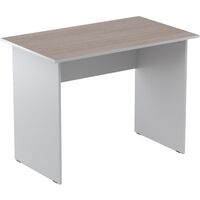 Стол прямой Easy Standard LT 16/16 (дуб тёмный/серый, 1000х600х740 мм)