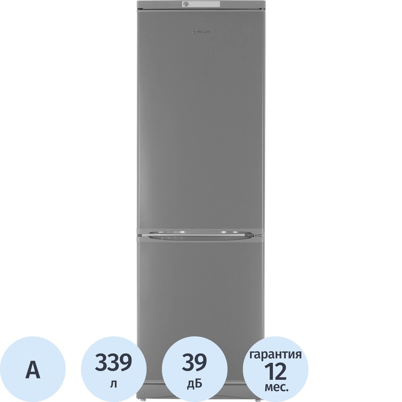 Изображение товара Двухкамерный холодильник Indesit ES 18 GA серебристый 339л механика