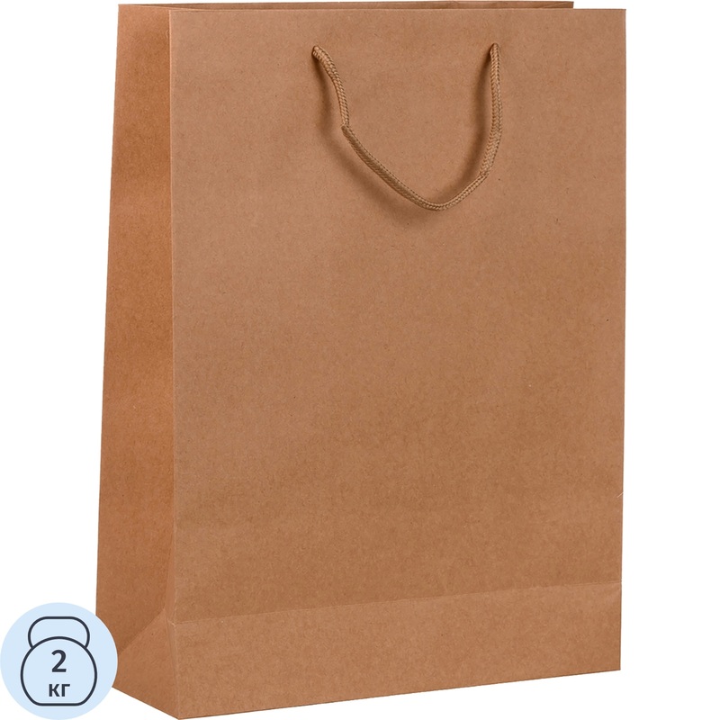 Изображение товара Пакет подарочный Mc Basir Крафт (37x28x10 см)