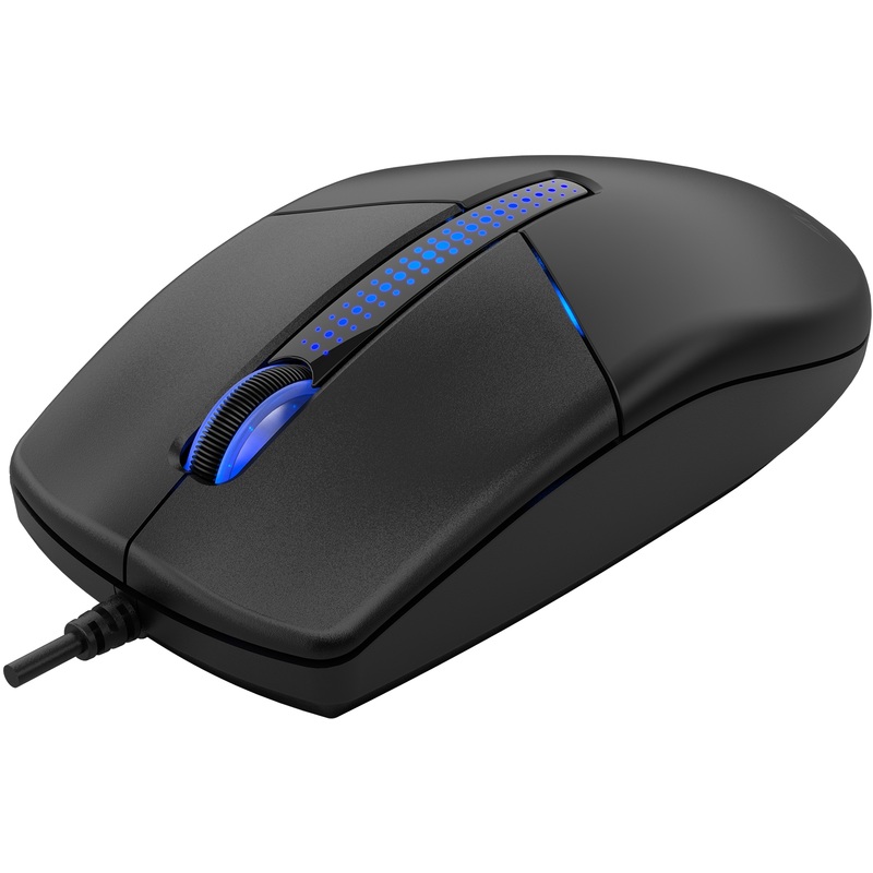 Изображение товара Проводная компьютерная мышь A4Tech N-530 черная с подсветкой, USB