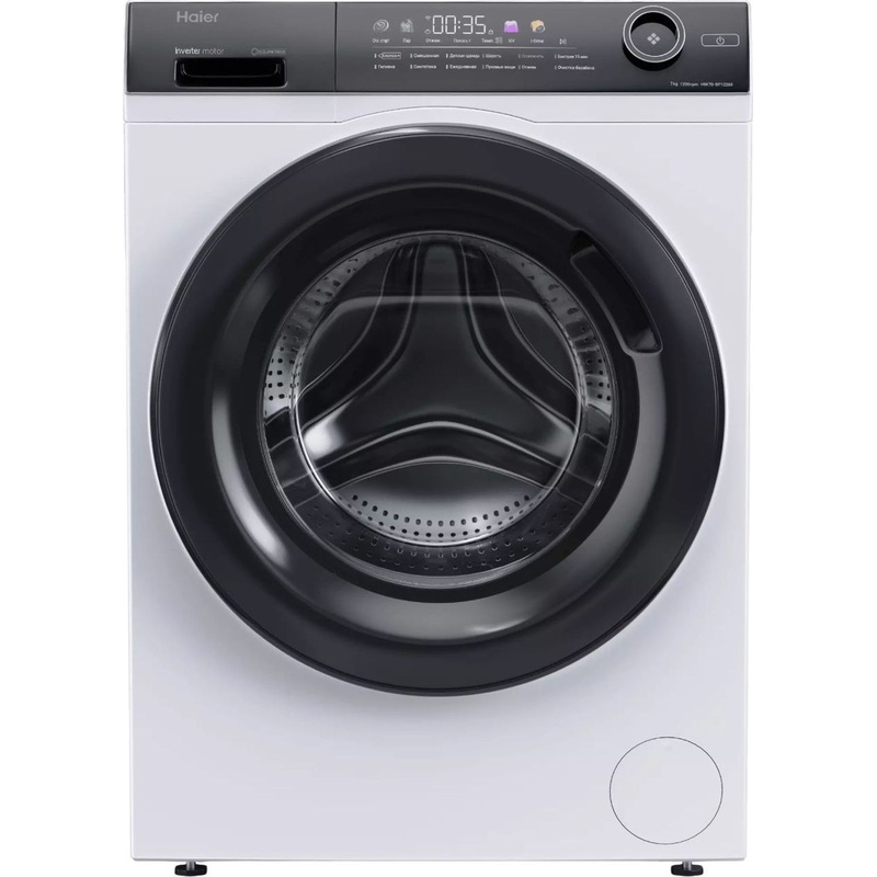 Изображение товара Стиральная машина Haier HW70-BP12269 с фронтальной загрузкой и цифровым управлением Изображение товара Стиральная машина Haier HW70-BP12269 с фронтальной загрузкой и цифровым управлением