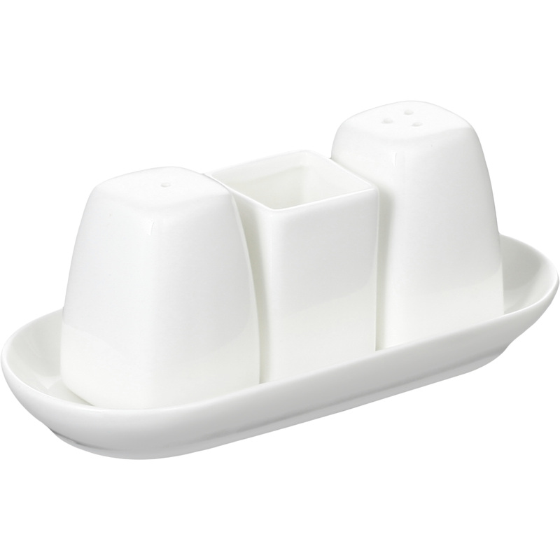 Изображение товара Набор для специй Wilmax White Box 4 предмета из фарфора