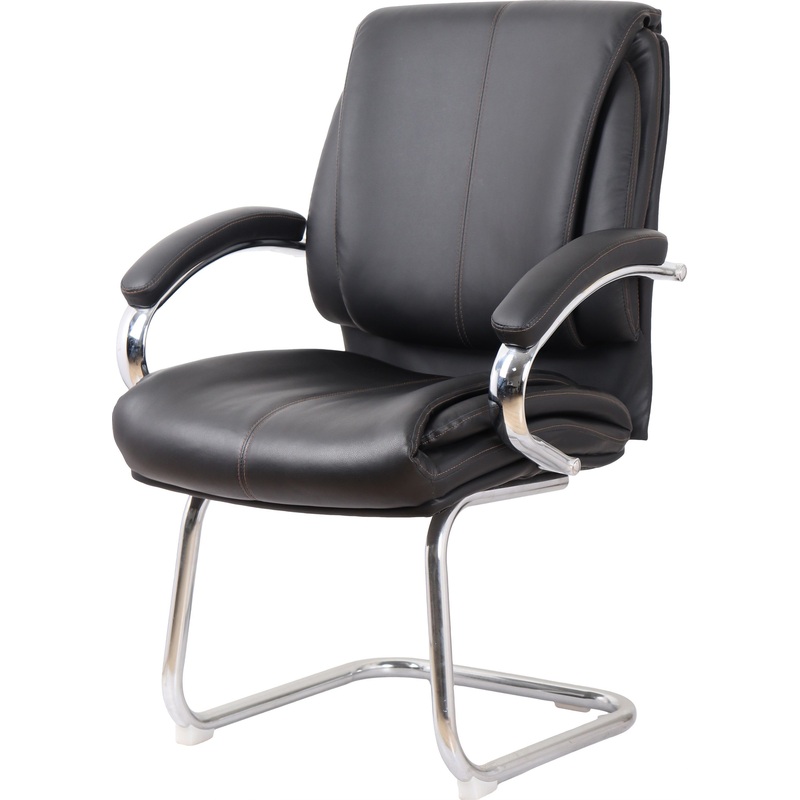 Изображение товара Конференц-кресло Easy Chair 516V PU черное из искусственной кожи металлическое основание