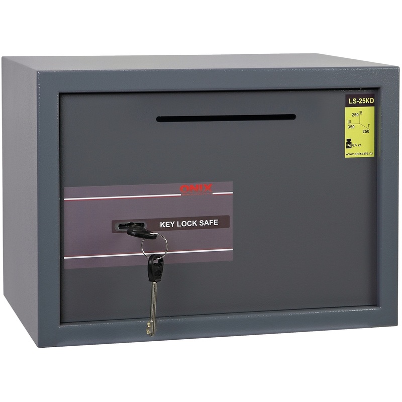Изображение товара Сейф депозитный Onix LS 25KD с ключевым замком
