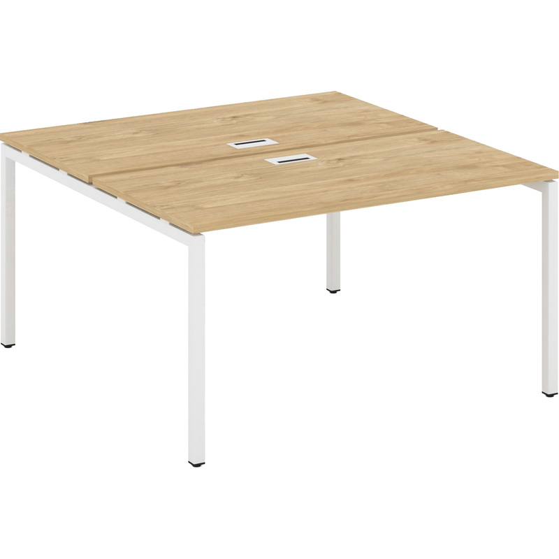 Изображение товара Рабочая станция Style Project SN-4P.DRS-012 с декором тиквуд светлый/белый