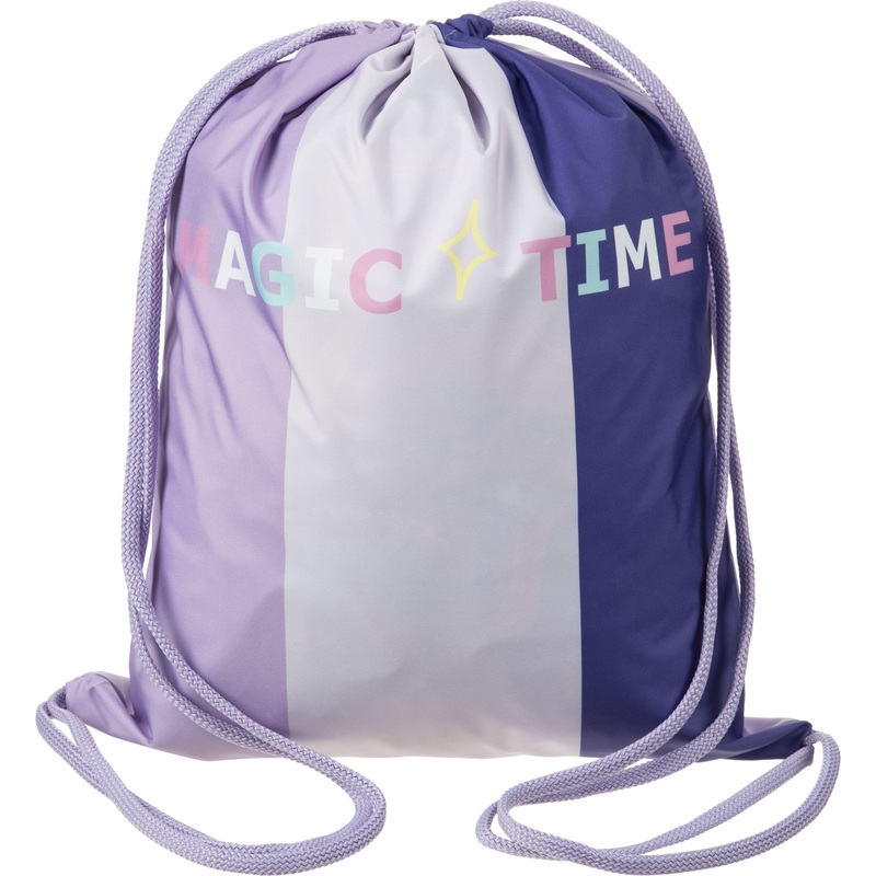Изображение товара Мешок для сменной обуви Комус Класс (№1 School) Casual 360x470 мм сиреневый с 1 отделением
