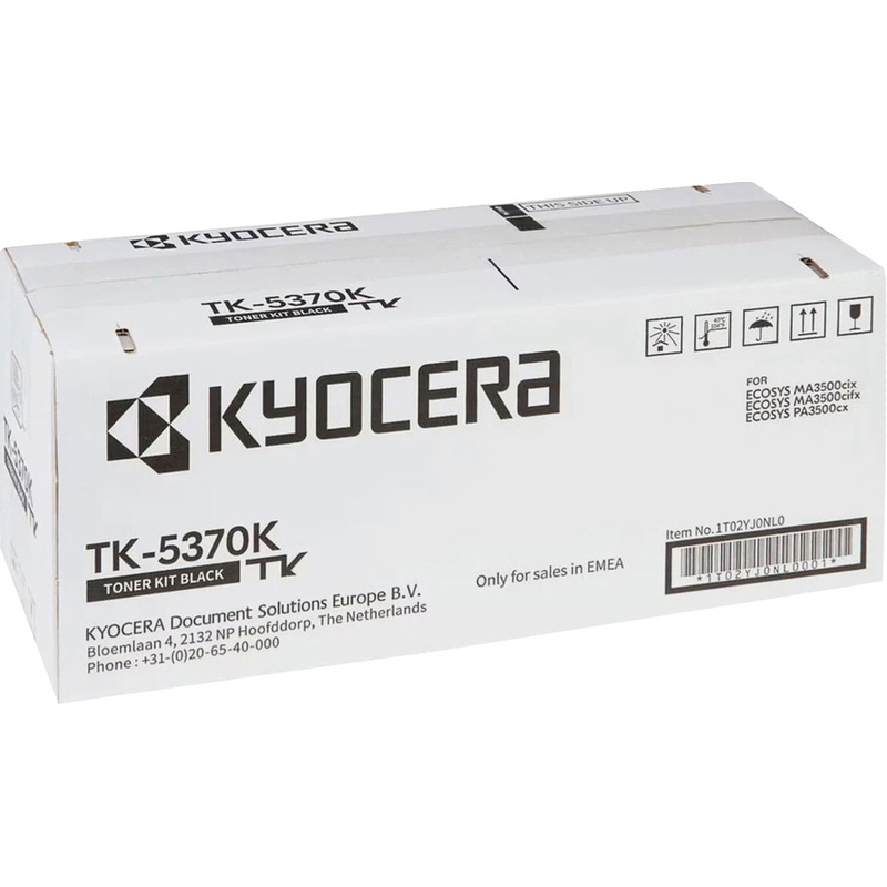 Изображение товара Оригинальный чёрный тонер-картридж Kyocera TK-5370K для ECOSYS 7000 страниц