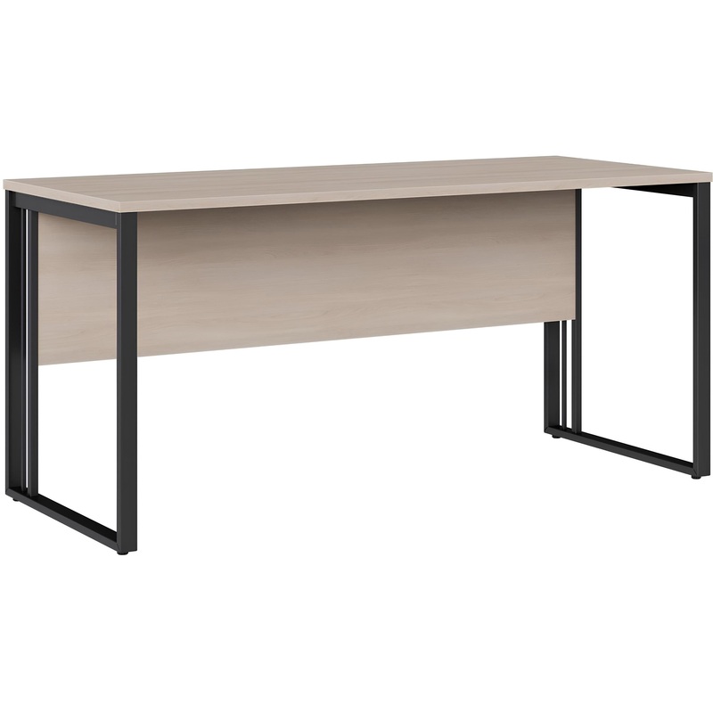 Изображение товара Стол прямой Easy to lead K-Loft 241S003 (дуб скандинавский/графит, 1580х670х752 мм)