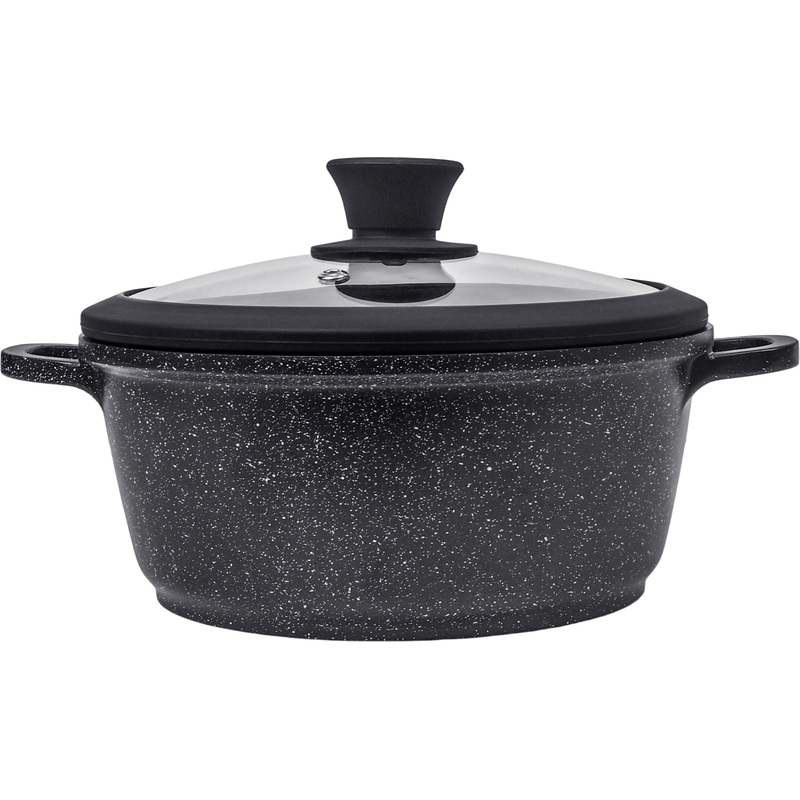 Изображение товара Кастрюля Panairo Expa induction 3.3 л литой алюминий с крышкой