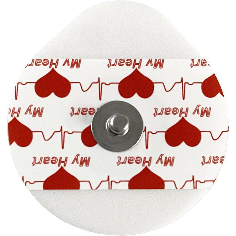 Изображение товара Электроды для ЭКГ My Heart одноразовые твердый гель 37x42 мм 50 штук
