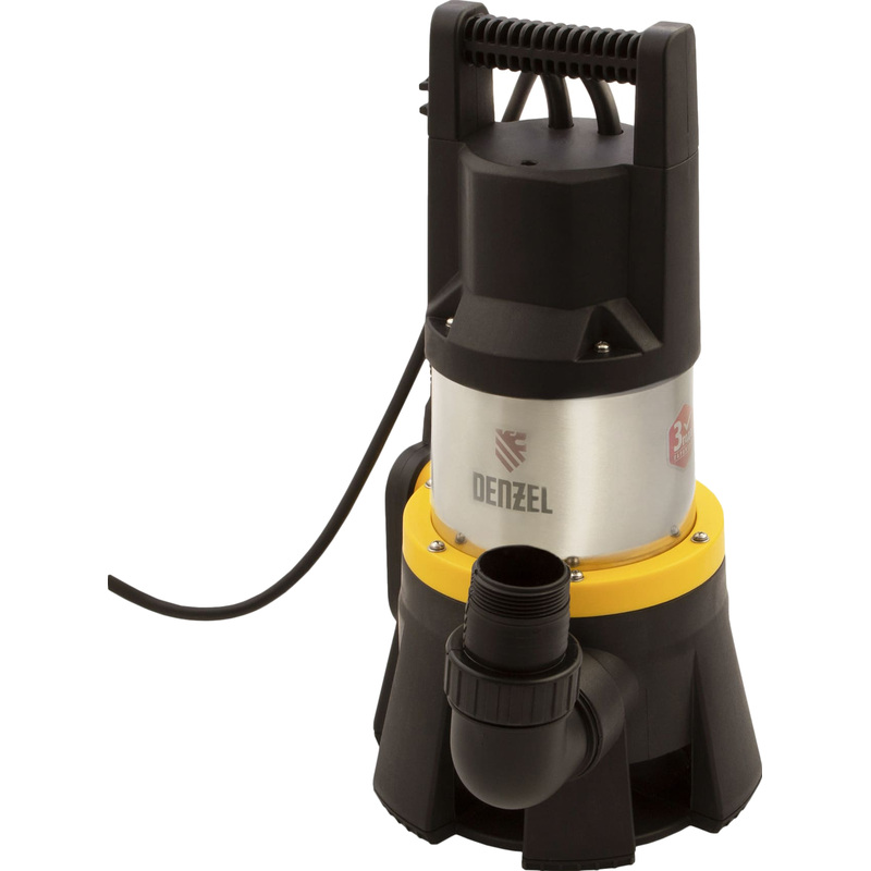 Изображение товара Дренажный насос Denzel DP1400X для грязной воды мощностью 1400 Вт скорость 416 л/мин