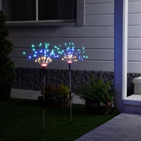 Светильник садовый на солнечной батарее Luazon Lighting Одуванчики 78 см  разноцветный свет