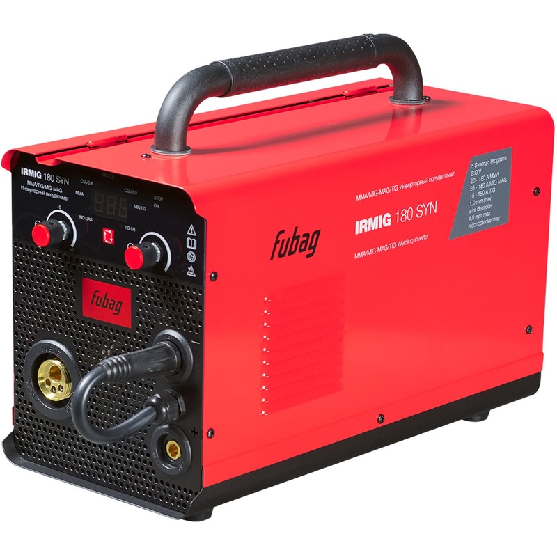 Изображение товара Сварочный инвертор Fubag IRMIG 180 SYN с доступными режимами сварки