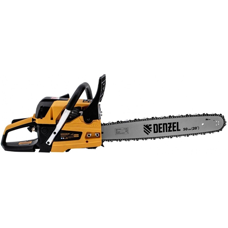 Изображение товара Бензиновая пила Denzel DS-5820 58см3 3.6 л.с. шина 50см, комплект
