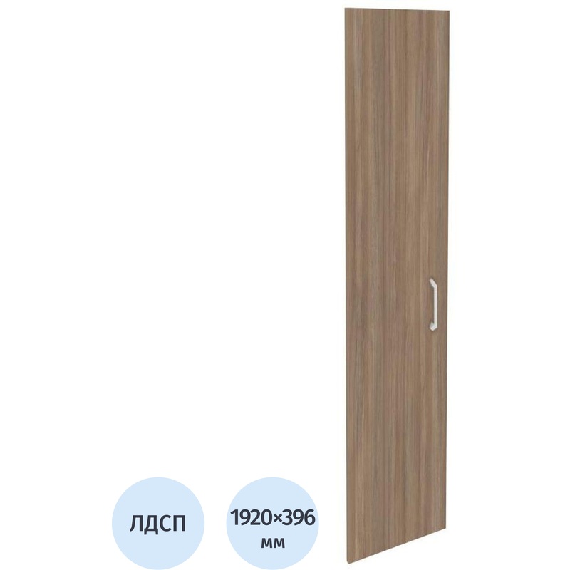 Изображение товара Дверь мебельная высокая левая Onix O.D-1(L) из ЛДСП дуб аризона 396x1920 мм