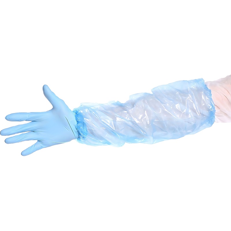 Изображение товара Одноразовые нарукавники Haccper Polytex синий 22x40 см 2000 штук