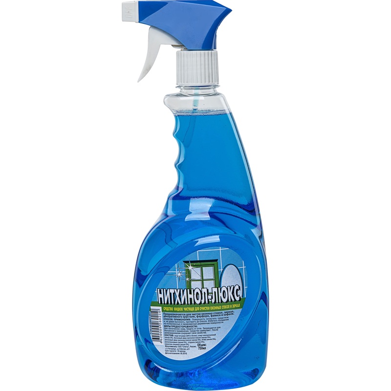 Изображение товара Средство для стекол и зеркал Нитхинол 0.75 л спрей жидкое для очистки стекол