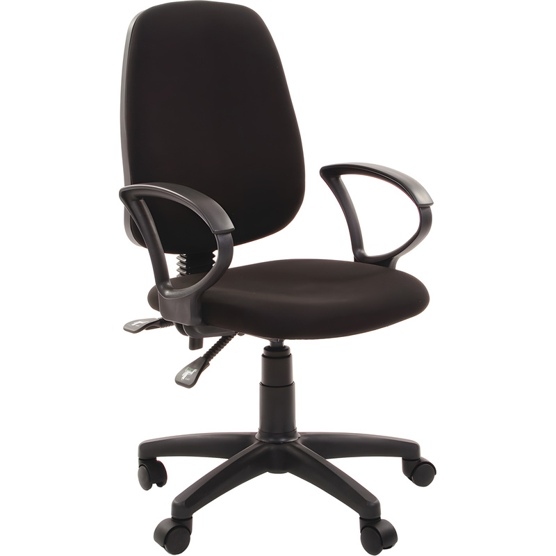 Изображение товара Офисное кресло Комус Мебель Easy Chair 318 черное для офиса и дома
