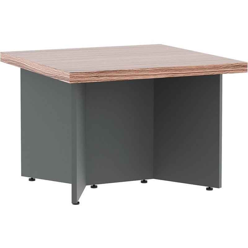 Изображение товара Стол кофейный SS Dali орех сахара/антрацит, двухслойная столешница, регулируемая высота