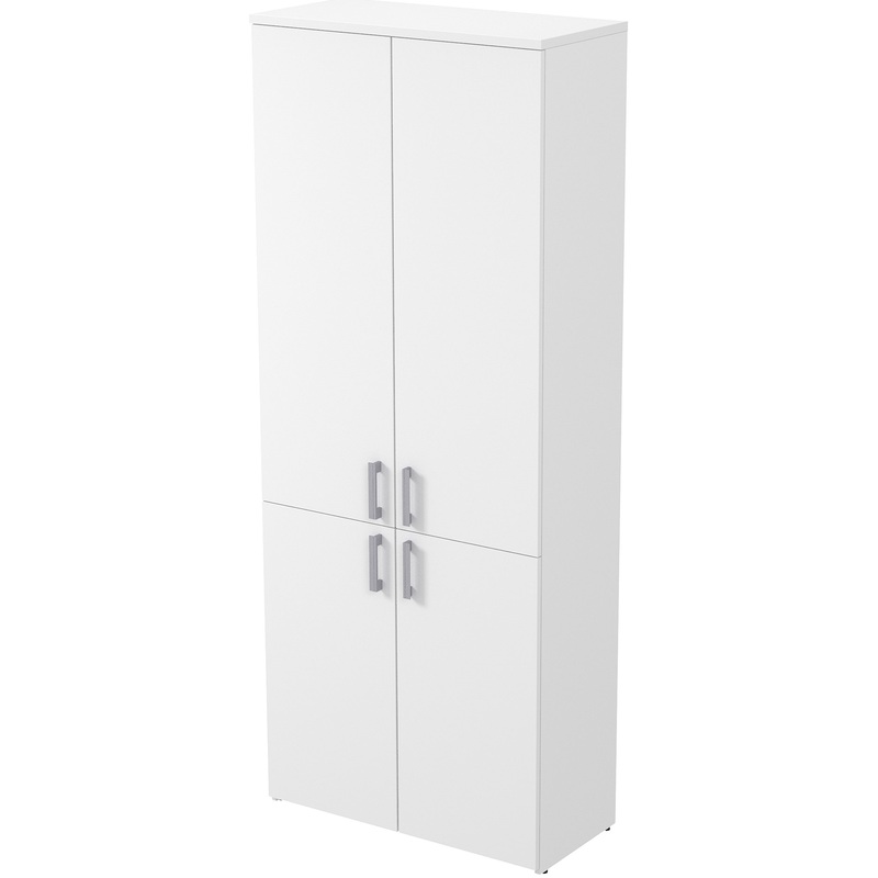 Изображение товара Шкаф для документов 2Ш.005.5 закрытый белый 790х370х1960 мм из ЛДСП