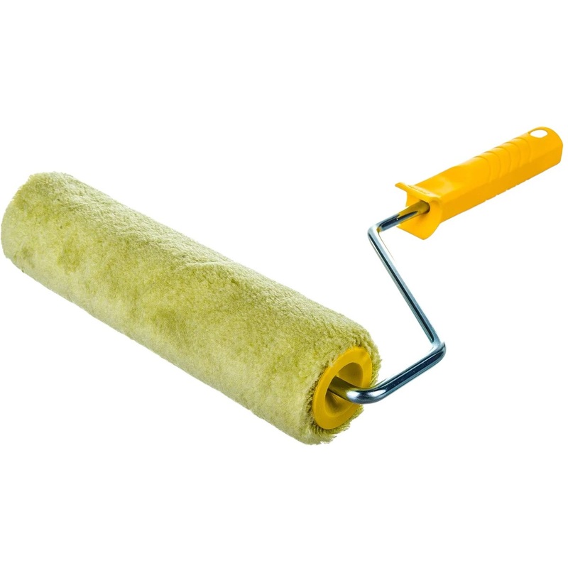 Изображение товара Валик малярный с ручкой Бибер 230 мм полиакрил ворс 11 мм (тов-067407)
