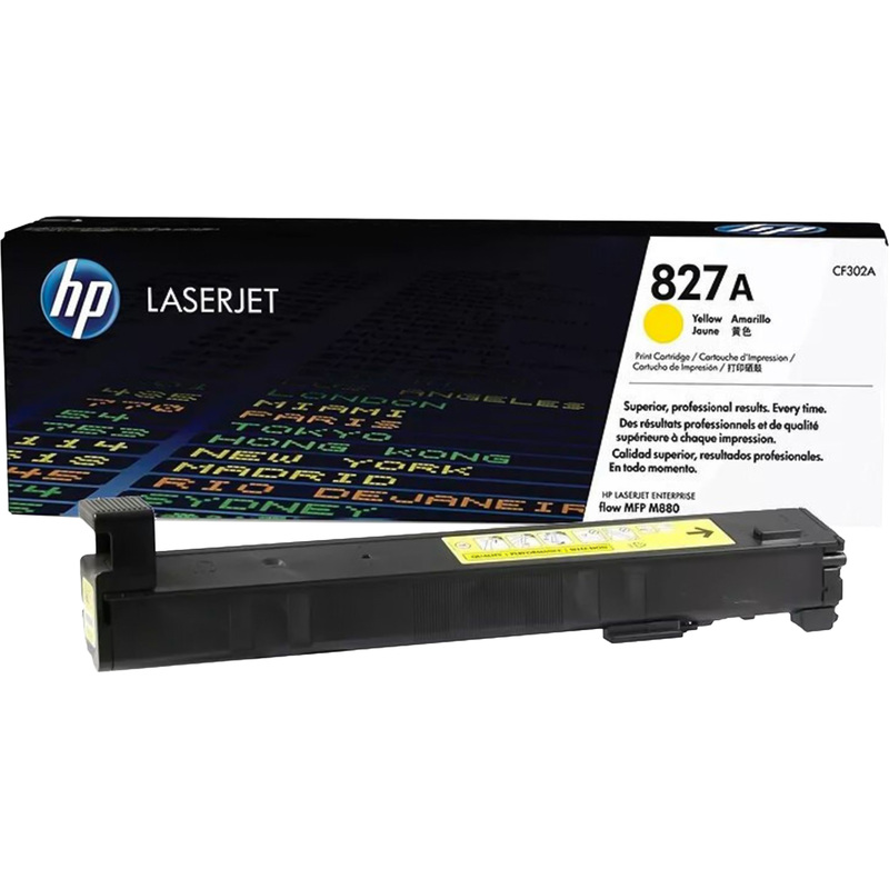Изображение товара Лазерный картридж HP 827A CF302A желтый оригинальный для Color LaserJet Enterprise