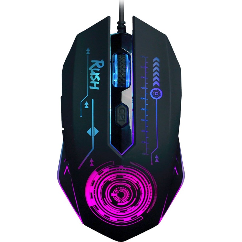 Изображение товара Мышь игровая Smartbuy Rush Mission черная (SBM-727G-K)
