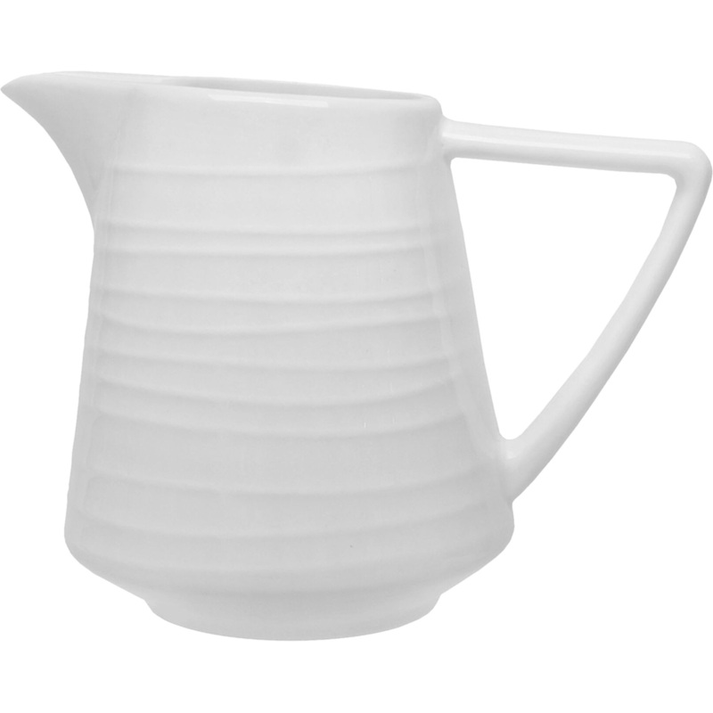 Изображение товара Молочник Tudor England Royal Circle 200 мл 6 шт фарфор белый стильный