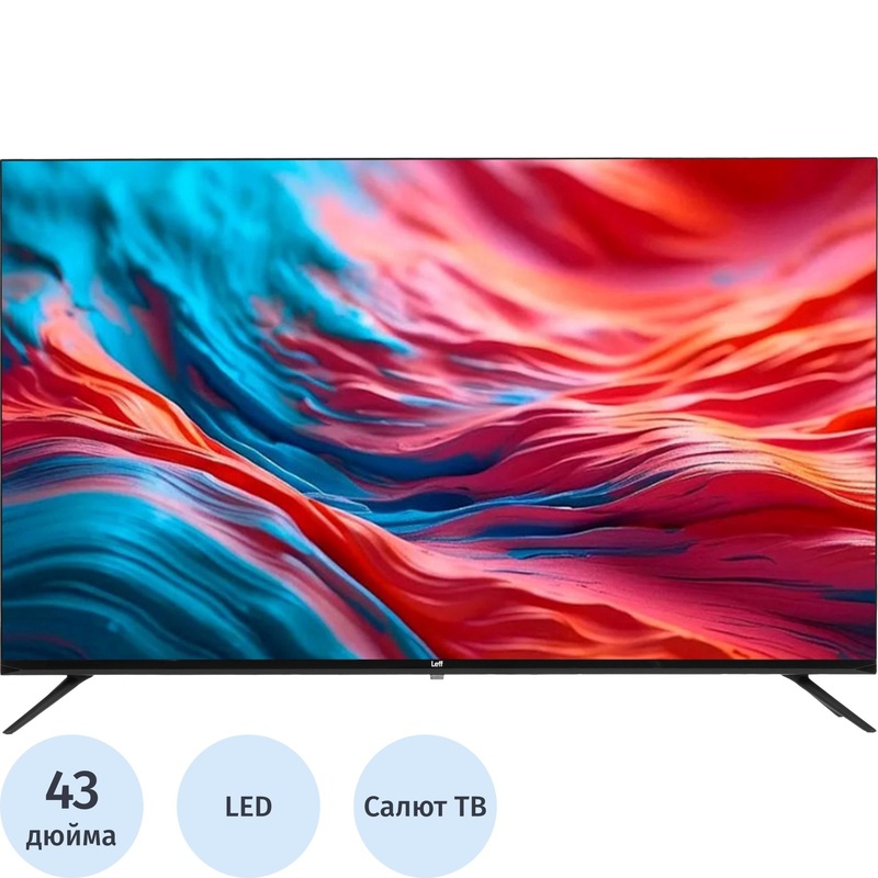 Изображение товара Телевизор 43 ультра HD 4K Leff 43U680T с Smart TV и HDR