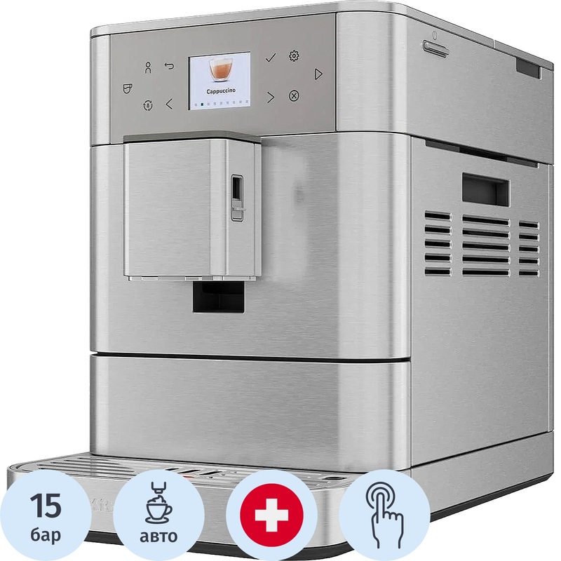 Изображение товара Кофемашина с капучинатором KitchenAid 5KES8556ESX серебристая