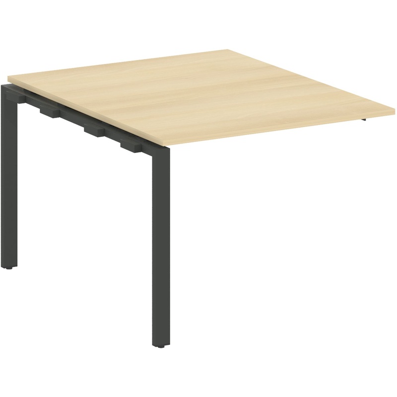 Изображение товара Элемент для стола переговоров Metal System Style БП.ППРГ-1 1000x1235x750 мм акция лорка/антрацит