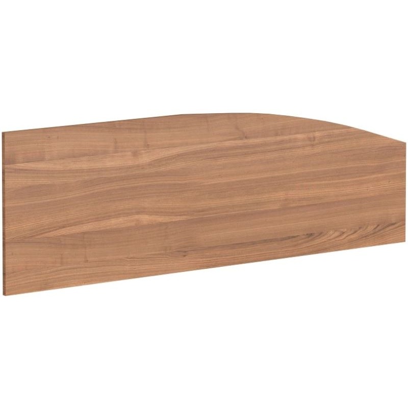 Изображение товара Экран к столу Imago с креплением фронтальный (орех, 1400х18х450 мм)