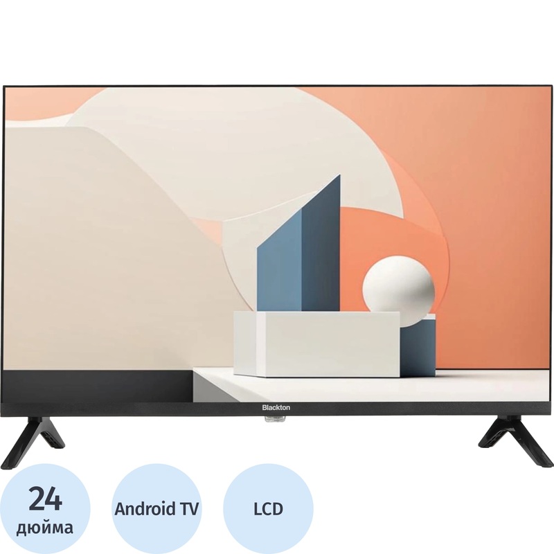 Изображение товара Телевизор 24 Blackton Bt 24FS32B 8630 HD Ready Smart TV Android Wi-Fi