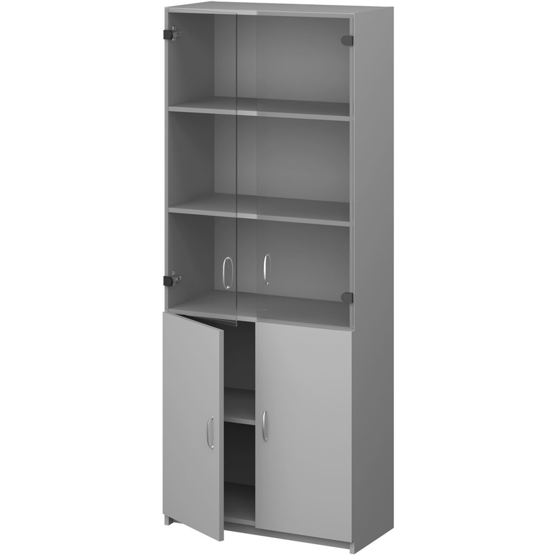 Изображение товара Шкаф для документов СП-Бюджет 2553 со стеклом высотой 1810 мм