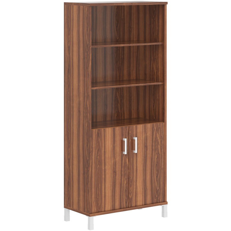 Изображение товара Шкаф для документов Born полузакрытый орех даллас 900х450х2054 мм