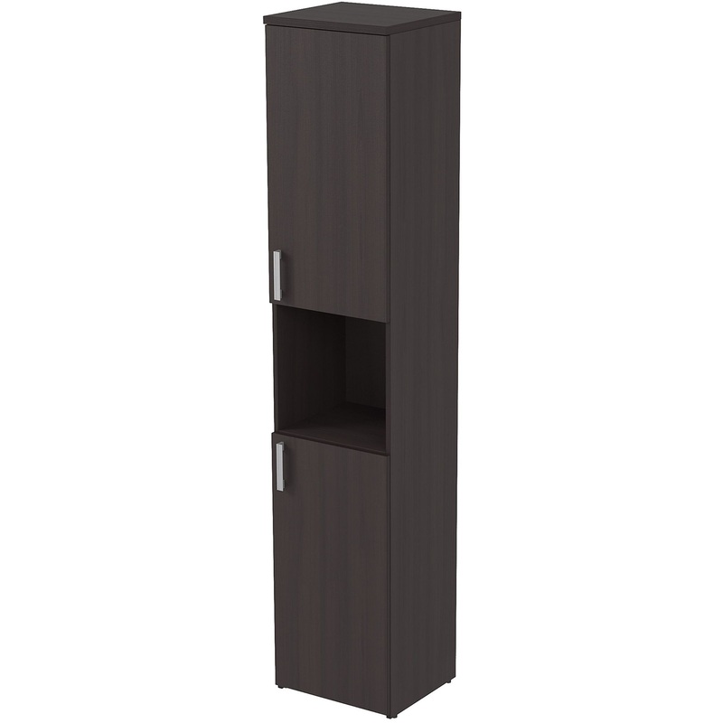 Изображение товара Стеллаж для документов 2П.005.5 венге 395х370х1960 мм с множеством отделений