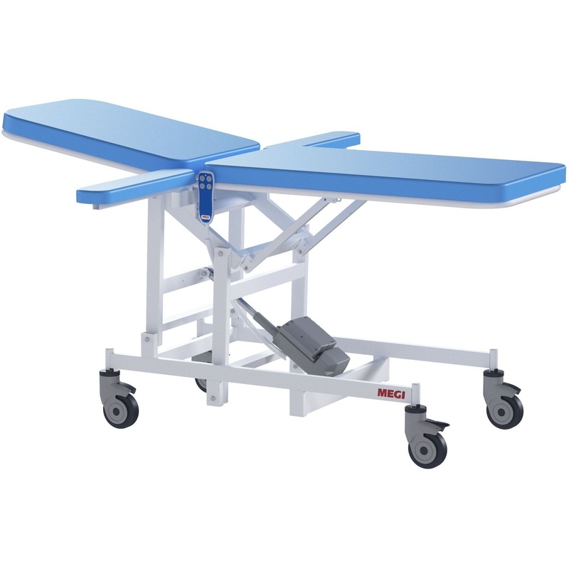 Изображение товара Стол перевязочный Megi МСК-1231 с регулировкой высоты на электроприводе (835х2070х570-840 мм)