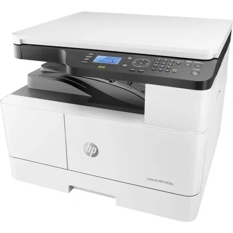 Изображение товара МФУ лазерное HP LaserJet M438n белое для офиса
