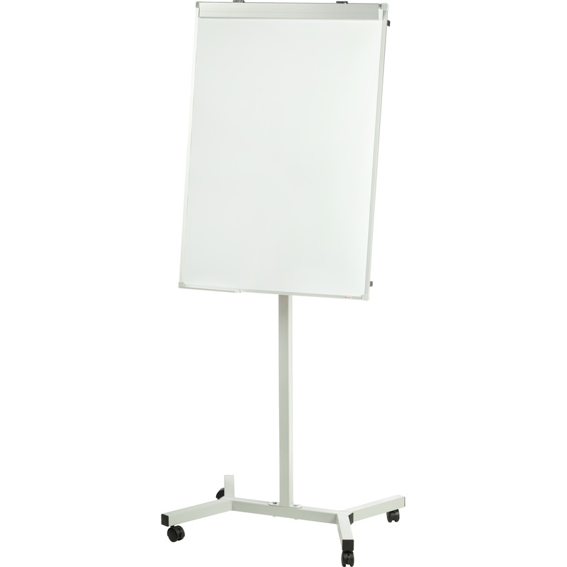 Изображение товара Мобильный магнитно-маркерный флипчарт Комус 68x98 см на роликах