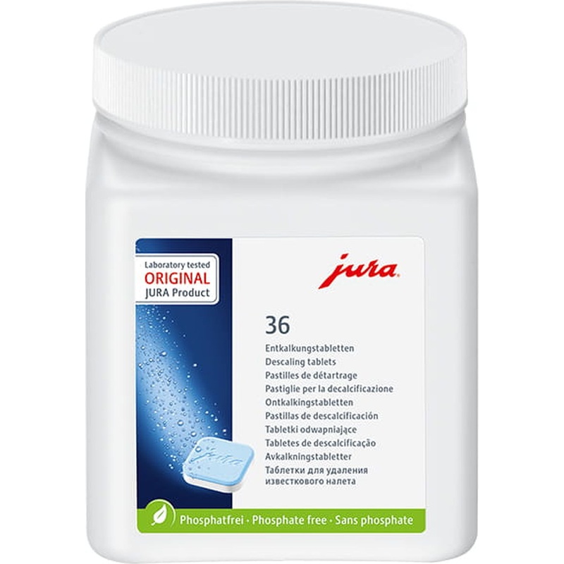 Изображение товара Таблетки для удаления известкового налета Jura 36 штук - эффективное средство для кофемашин