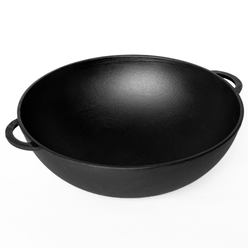 Изображение товара Чугунная сковорода ВОК Гардарика 30 см для индукционных и духовки