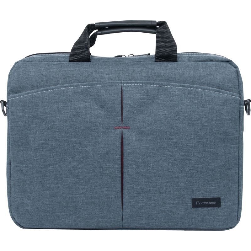 Изображение товара Сумка для ноутбука 15.6" PortCase KCB-162 Grey серая