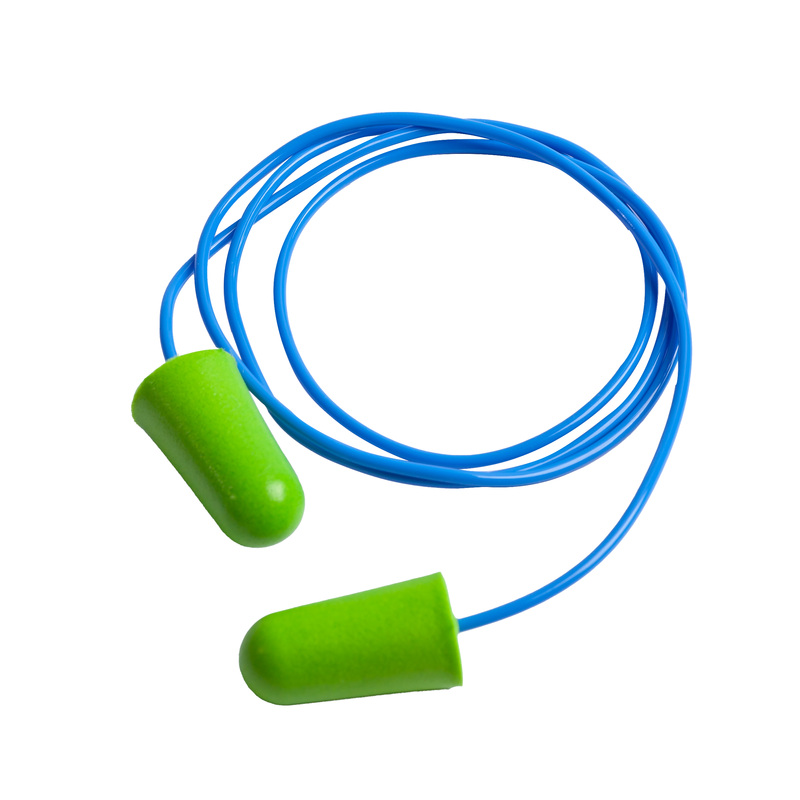 Изображение товара Беруши (противошумные вкладыши) многоразовые XSPR Фикс 38 дБ со шнурком из вспененного полиуретана 1 пара (3112010)