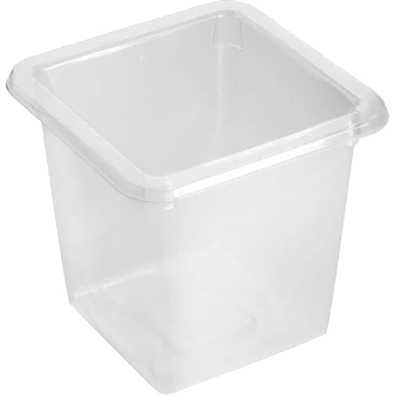 Изображение товара Контейнер без крышки Протэк 80х80х100 мм для кондитерских изделий, сухофруктов и орехов