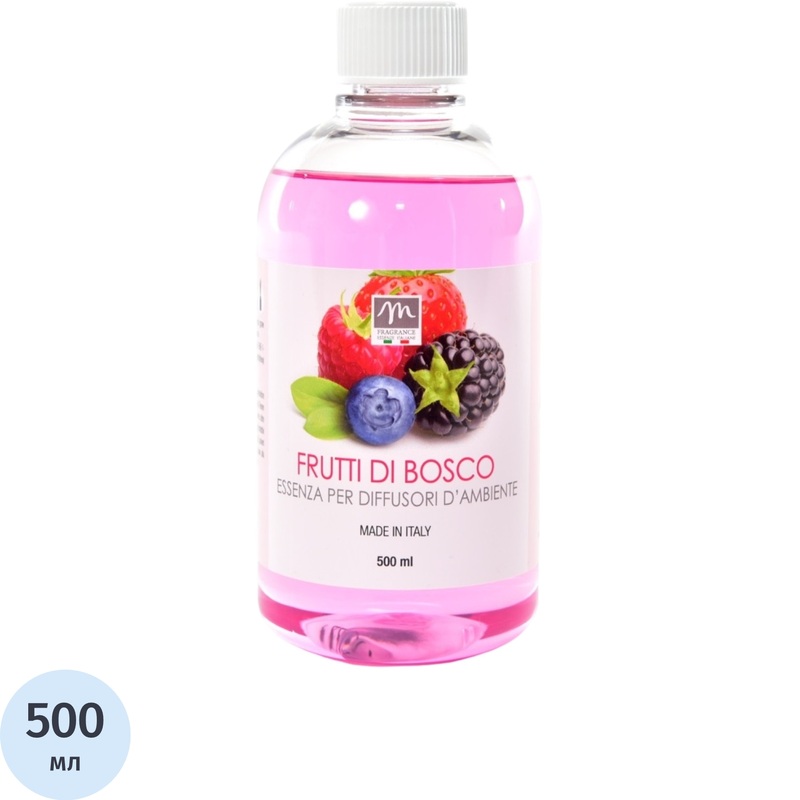 Изображение товара Наполнитель (рефил) для ароматизатора M Fragrance Лесные ягоды 500 мл
