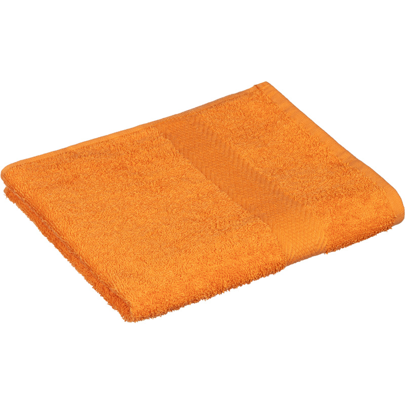 Изображение товара Набор махровых полотенец 5 штук 70x140 см оранжевый