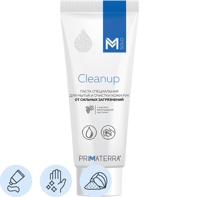 Изображение товара Паста М Solo Cleanup для рук очищающая с натуральным абразивом 100 мл
