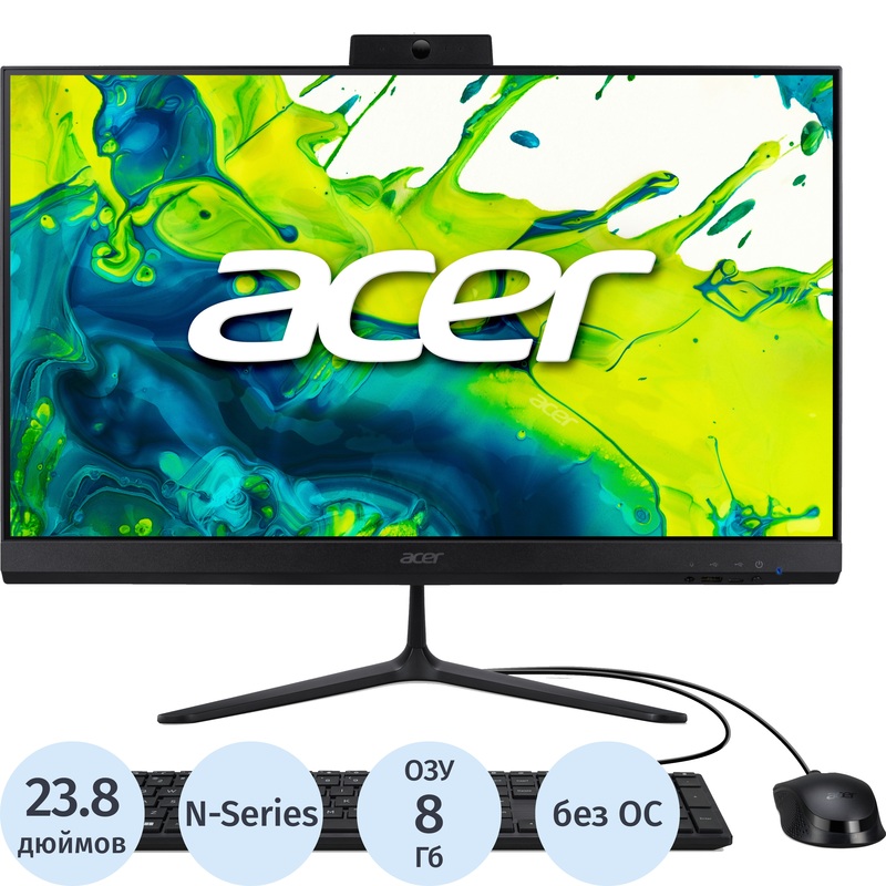 Изображение товара Моноблок 23.8 Acer Aspire (DQ.BPGCD.007)
