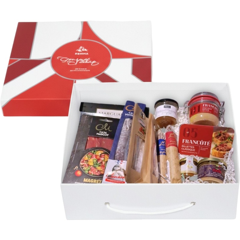 Изображение товара Набор подарочный №1 Мясные деликатесы - идеальный подарок для гурманов