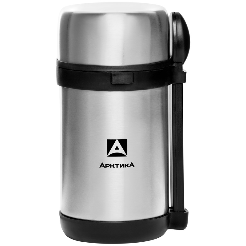 Изображение товара Термос Арктика 1.5 л серебристый с контейнерами